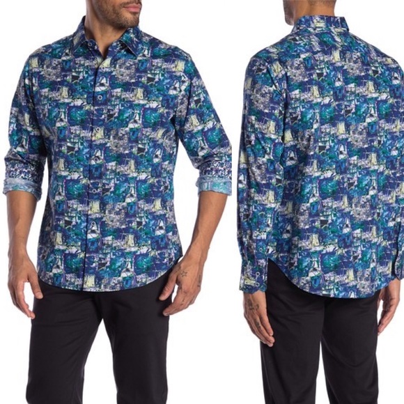 Robert Graham Other - New Men’s Robert Graham In The Abstract Button Up